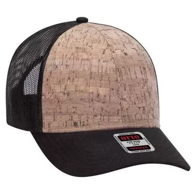 OTTO CAP 83-1212 6 Panel Low Profile Mesh Back Trucker Hat for Adult