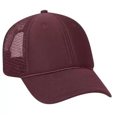 OTTO CAP 83-470 6 Panel Low Profile Mesh Back Trucker Hat for Adult