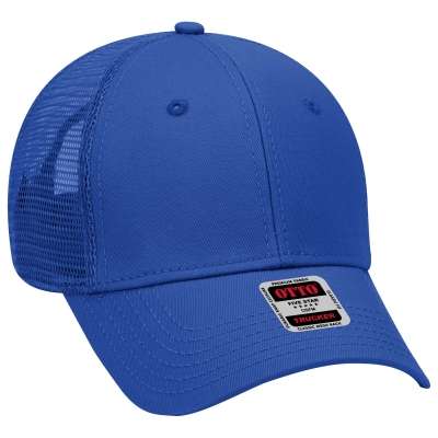 OTTO CAP 83-942 6 Panel Low Profile Mesh Back Trucker Hat for Adult