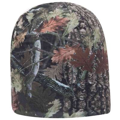 OTTO CAP 91-1234 9 1/5" Reversible Camo Beanie for Adult