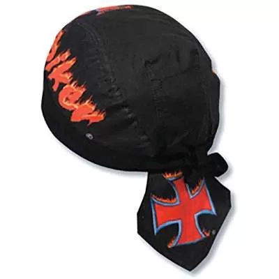 OTTO CAP 98-595 Biker Head Wrap for Adult