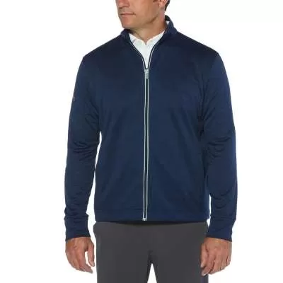 Callaway Men's Full Zip Waffle Fleece Jacket