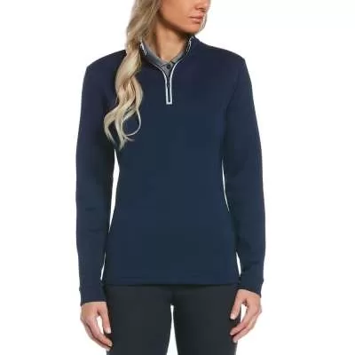 Ladies Club Mock Pullover