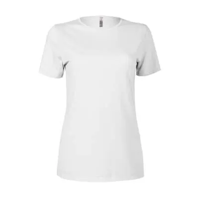 Delta Platinum Ladies CVC Short Sleeve Crew Neck Tee