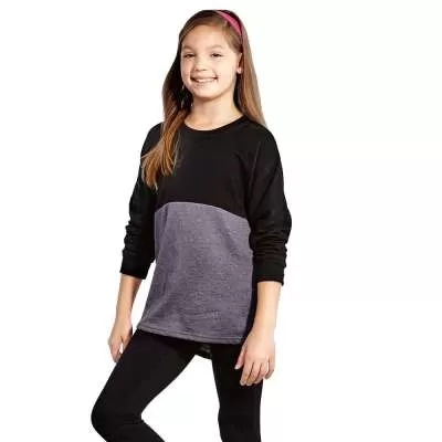 Soffe Girls Fan wear Crew