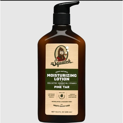Dr. Squatch Pine Tar Lotion Made in USA For Men