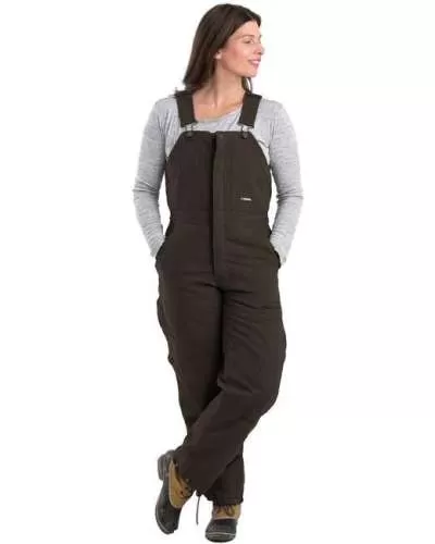 Berne WB515 Ladies' Softstone Duck Insulated Bib Overall