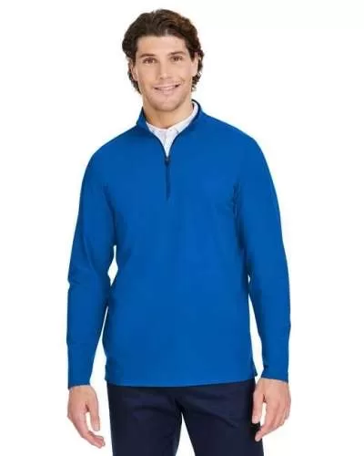 Devon & Jones DG410 CrownLux Performance? Men's Windsor Welded Quarter-Zip