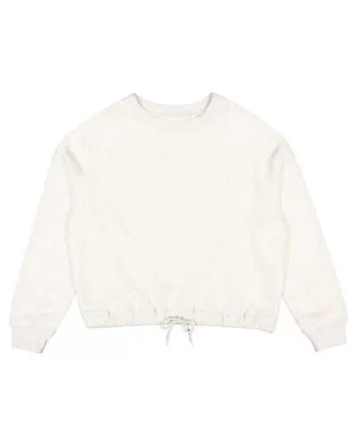 LAT 3528 Ladies' Boxy Cropped Fleece Sweatshirt