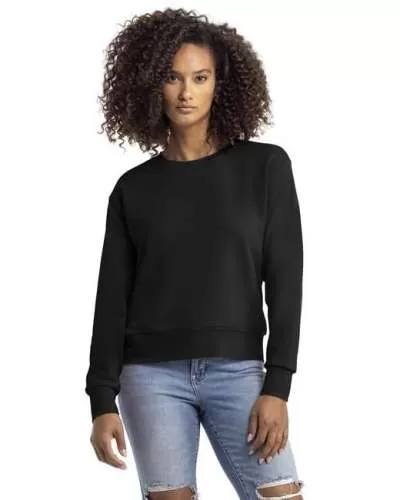Next Level Apparel 9084 Ladies' Laguna Sueded Sweatshirt