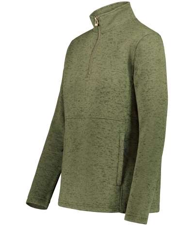 Holloway 223740 Ladies Alpine Sweater Fleece 1/4 Zip Pullover