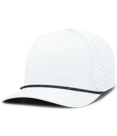 Pacific Headwear P424 Weekender  Perforated Snapback Cap