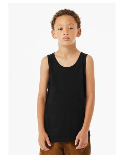 Bella + Canvas 3480YCV Youth Heather CVC Tank