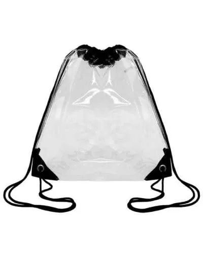Liberty Bags OAD5007 Clear Drawstring Bag