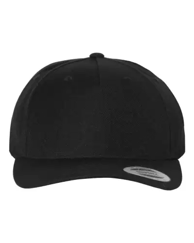 YP Classics 5789M Premium Five-Panel Curved Bill Snapback Cap 2 Pack