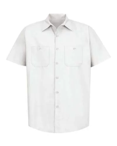 Industrial Short Sleeve Work Shirt - Tall Sizes