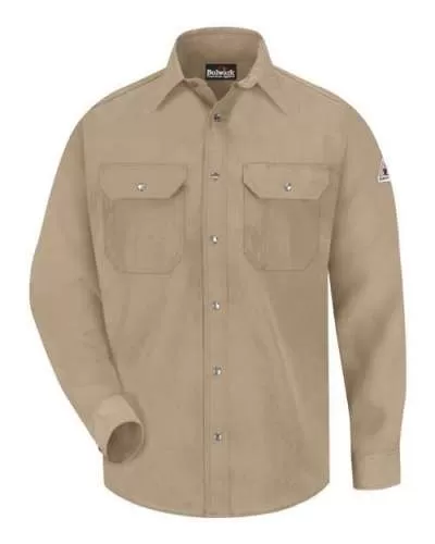 Snap-Front Uniform Shirt - Nomex? IIIA - 4.5 oz. - Tall Sizes