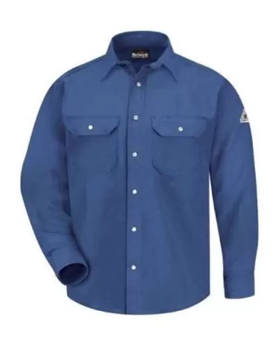 Snap-Front Uniform Shirt - Nomex? IIIA - 6 oz. - Tall Sizes