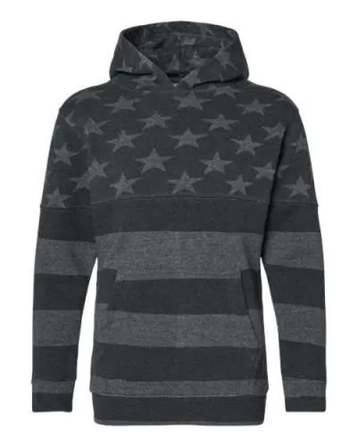 Youth Triblend Fleece Hooded Sweatshirt