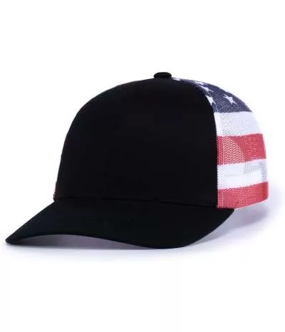 Pacific Headwear 104P PRINTED TRUCKER CAP