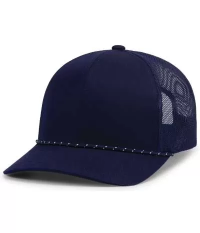 Pacific Headwear 104BR Trucker Snapback Braid Cap
