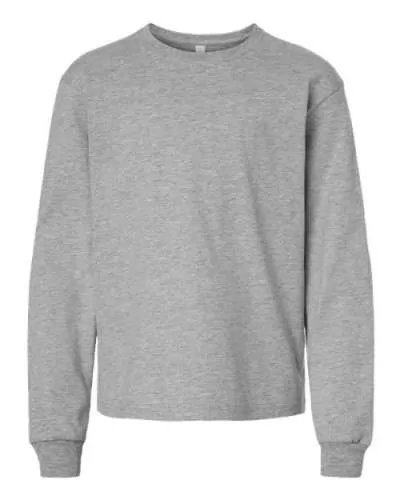 Bella + Canvas 3511Y Youth 6 oz Heavyweight Long Sleeve T-Shirt