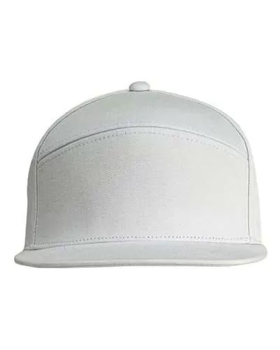Big Accessories BA709 Hybrid Flat Bill Cap