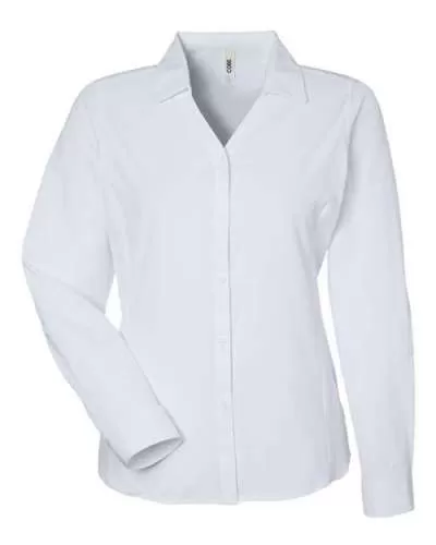 CORE365 CE510LW Ladies' Ultra UVP? Long-Sleeve Marina Shirt