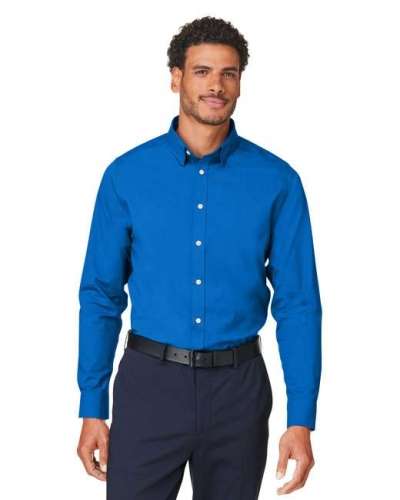 Devon & Jones DG505 CrownLux Performance? Men's Spencer Poplin Shirt