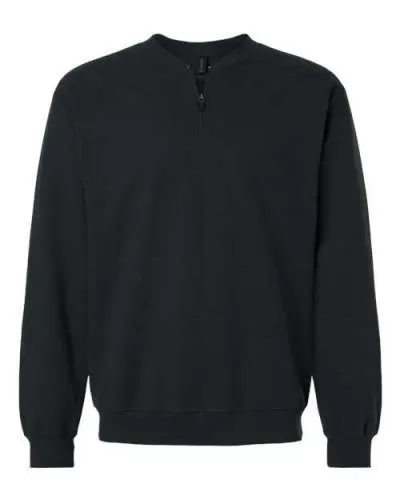 Gildan SF008 Unisex Softstyle Midweight Fleece Quarter-Zip Sweatshirt