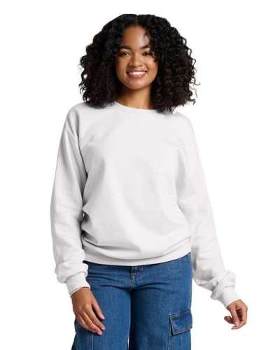 Jerzees IC48MR Unisex Ultimate? CVC Ring-Spun Sweatshirt