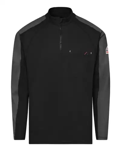 Bulwark STZ2 Men's Flex Knit Quarter-Zip Pullover