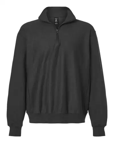 Hanes OG900 Men's Beefy? Sweats Premium Heavyweight Quarter-Zip Sweatshirt