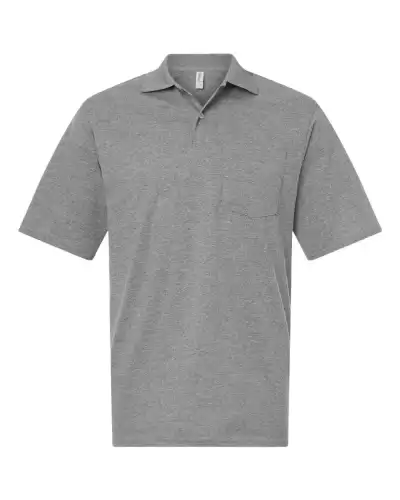 JERZEES 436MP Men's Dri-Power? Polo with Pocket