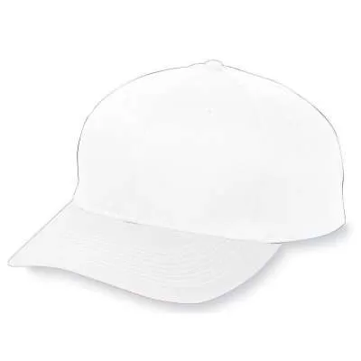 Augusta Sportswear 6206 Youth 6-Panel Cotton Twill Low Profile Cap