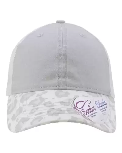 Infinity Her JANET Women's Printed Visor WITH Mesh Back Cap