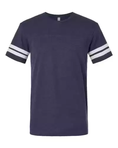 LAT 6937 Football Fine Jersey Tee