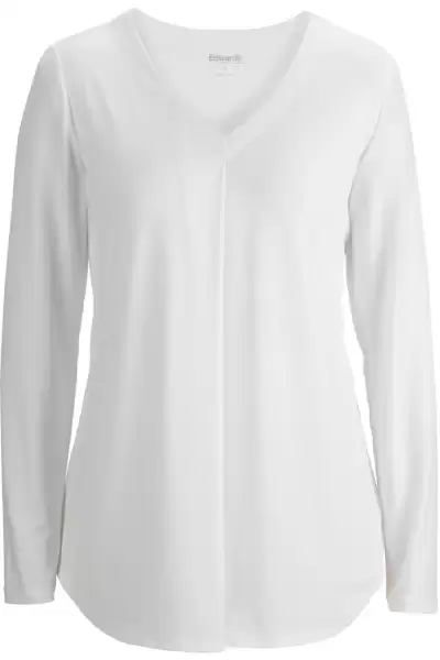Edwards 5097 Soft Pleated Ladies Blouse