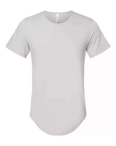 BELLA + CANVAS 3003 Men's Jersey Curved Hem Tee 2 Pack