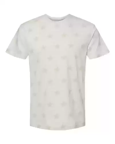 Code Five 3929 Men's Star Print Tee 2 Pack