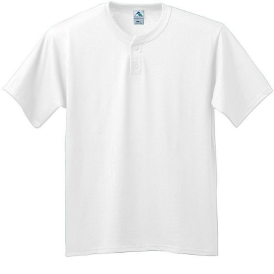 Augusta Sportswear 644 Youth Six-Ounce Two-Button Baseball Jersey
