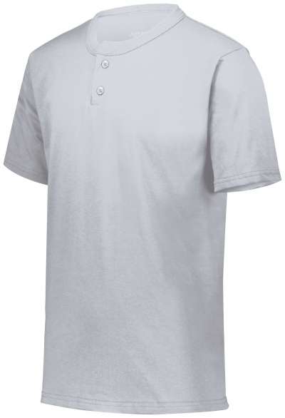 Augusta Sportswear 644 Youth Six-Ounce Two-Button Baseball Jersey