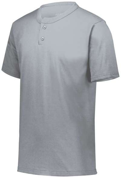 Augusta Sportswear 644 Youth Six-Ounce Two-Button Baseball Jersey