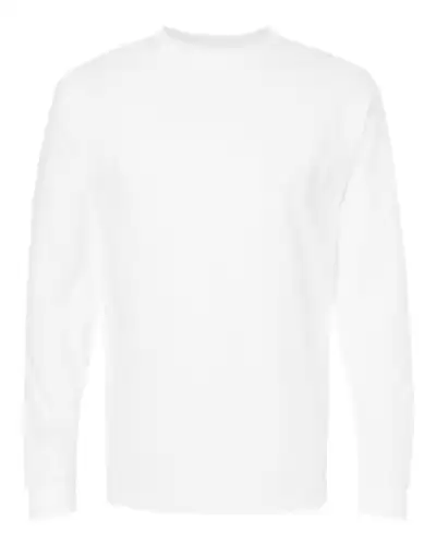 M&O 4820 Unisex Gold Soft Touch Long Sleeve T-Shirt 2 Pack