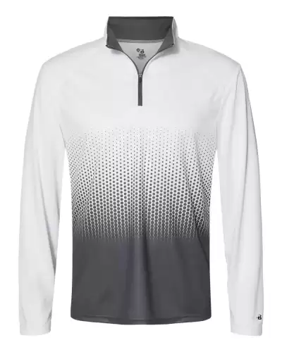 Badger 4222 Men's Hex 2.0 Quarter-Zip Pullover
