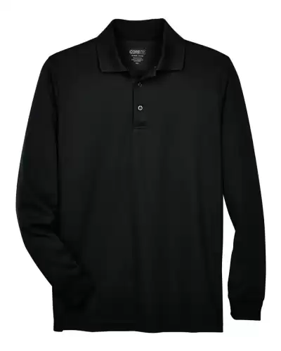 CORE365 88192T Men's Tall Pinnacle Performance Long Sleeve Piqu? Polo