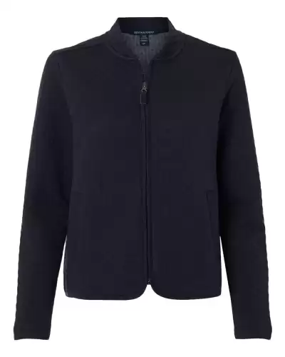 Devon & Jones DG740W Women's Berkeley Textured Full-Zip Jacket