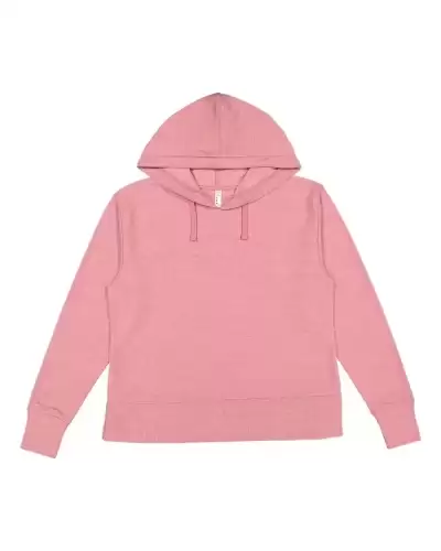LAT 3536 Women's Vintage Wash Hoodie Sweatshirt
