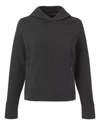 North End NE729W Women's Spirit Textured Hooded Pullover