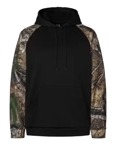 RealTree RT5305 Unisex Realtree? Performance Colorblocked Hooded Sweatshirt